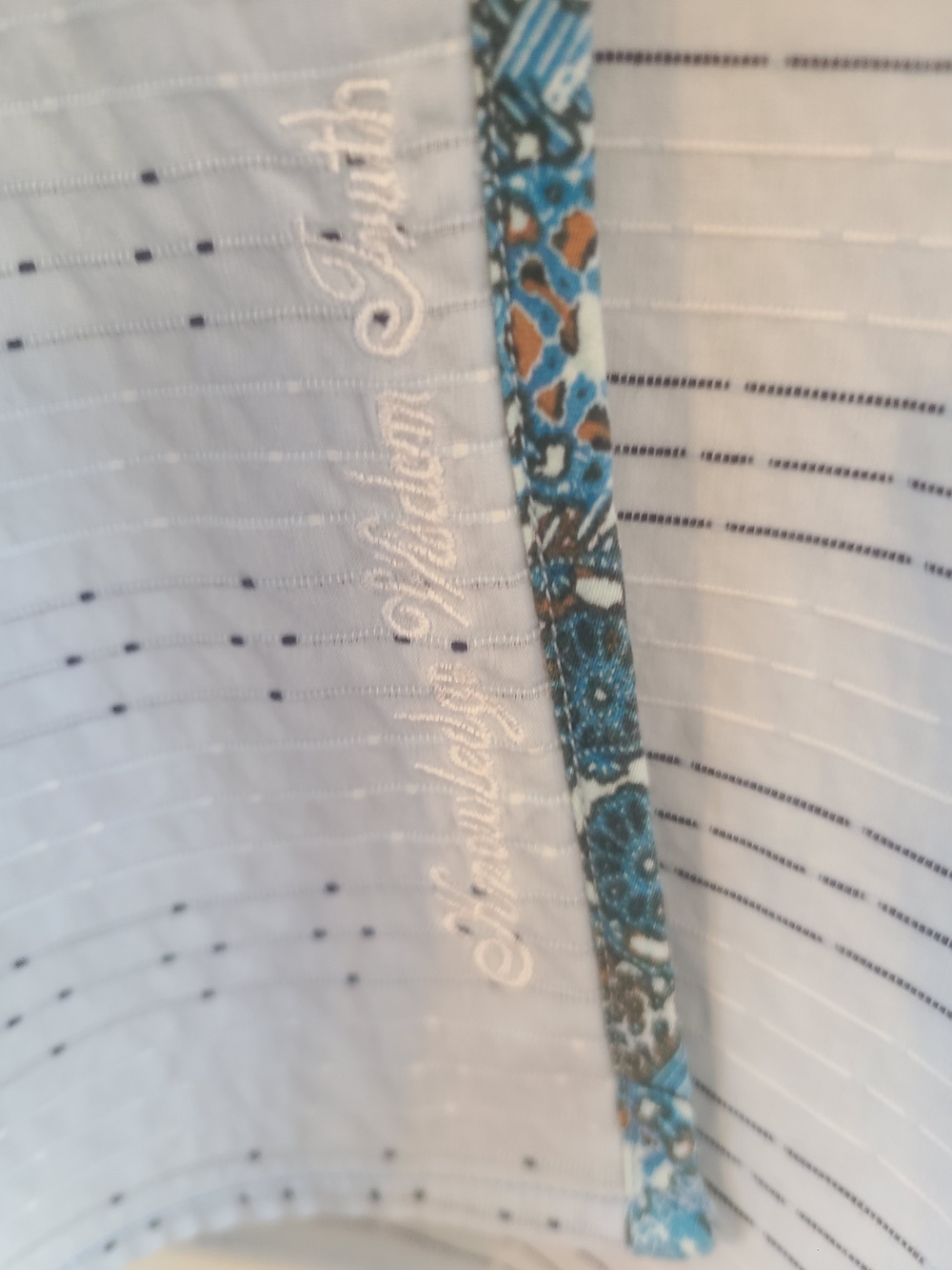Robert Graham Light Blue Men’s Button-Down Shirt Size XL Classic Fit - Picture 5 of 11